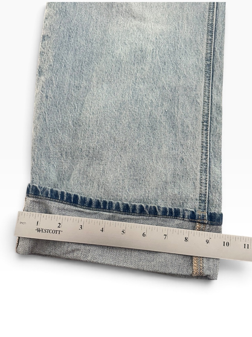 KanCan Light Blue Wide Leg Cuffed Jeans *Maurices Exclusive* - Picture 9 of 10